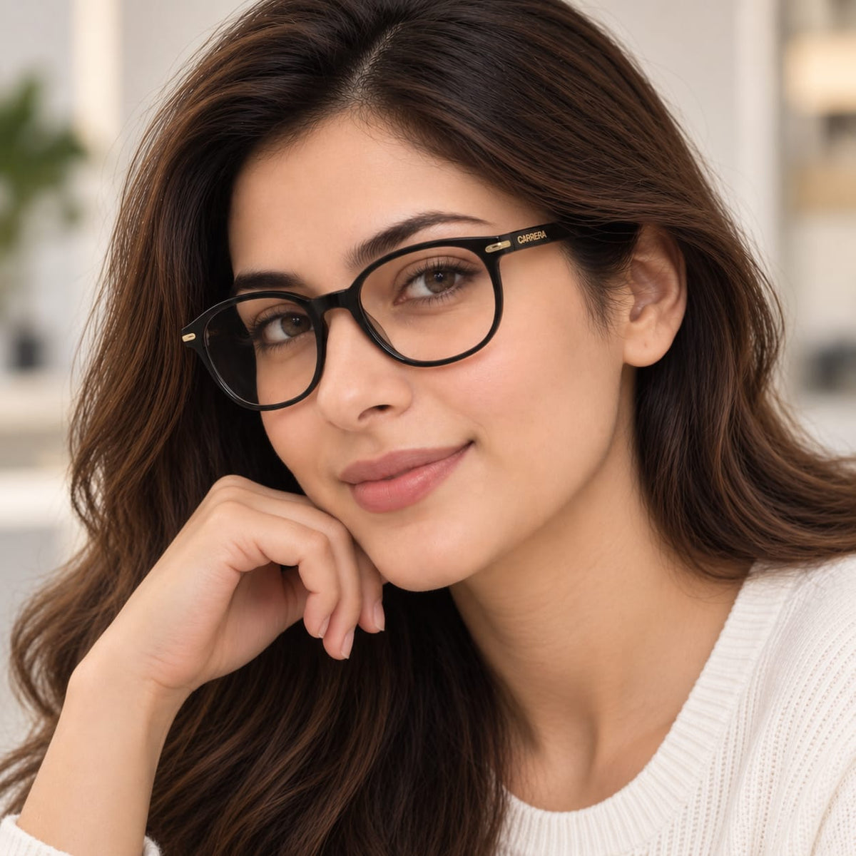 Carrera 348 Black Full Rim Frame 326699