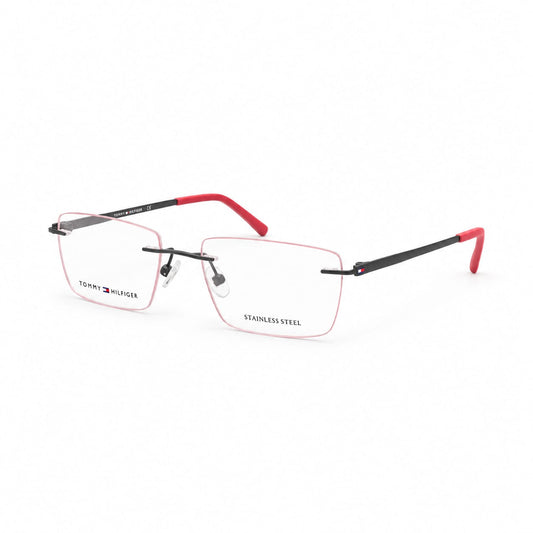 Tommy Hilfiger Rimless Rectangle Specs For Men & Women 621873 - Eyedentity Opticians