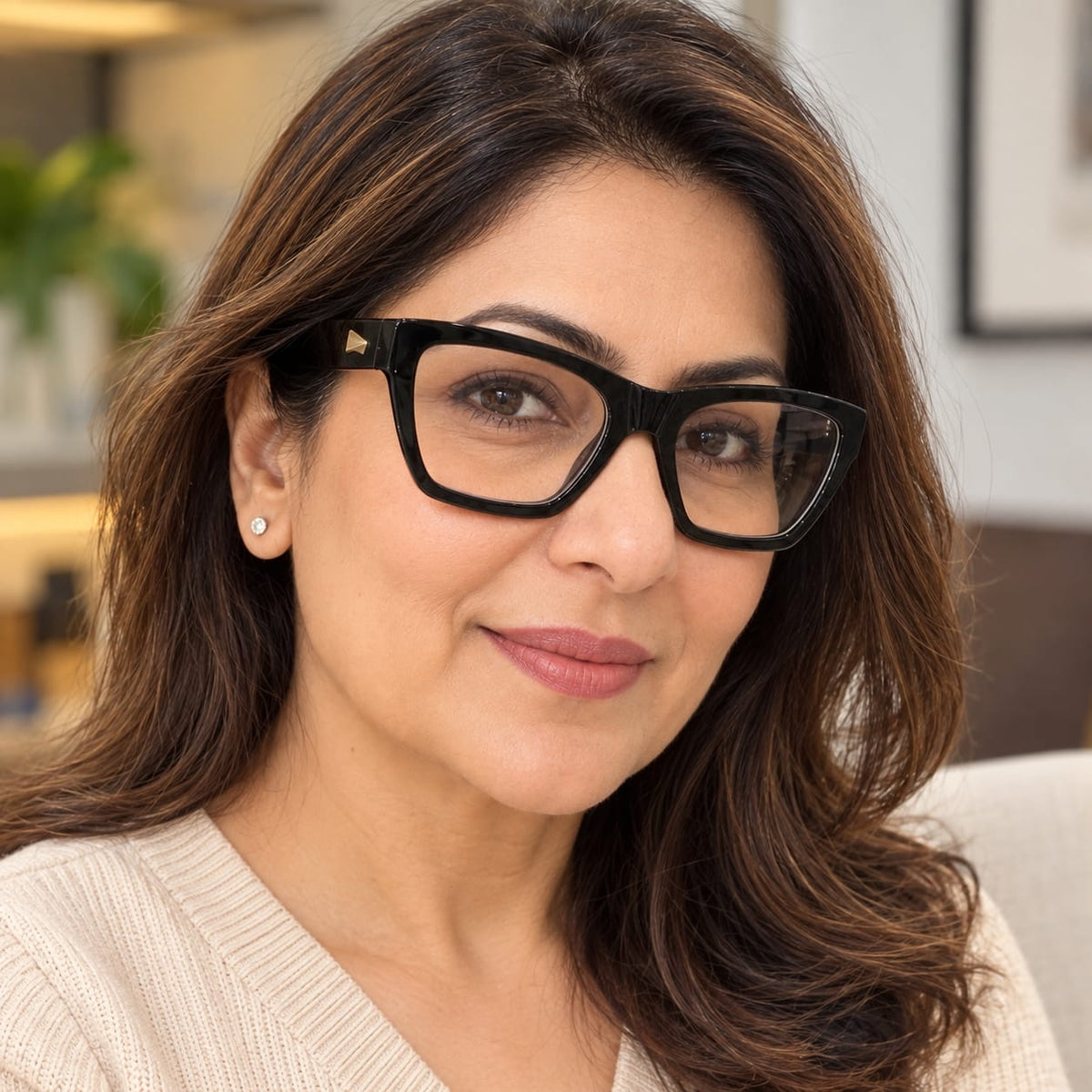 Jerry Rodgers Full Frame Bold Cat-Eye Square Shape For Women 423672 - Eyedentity Opticians