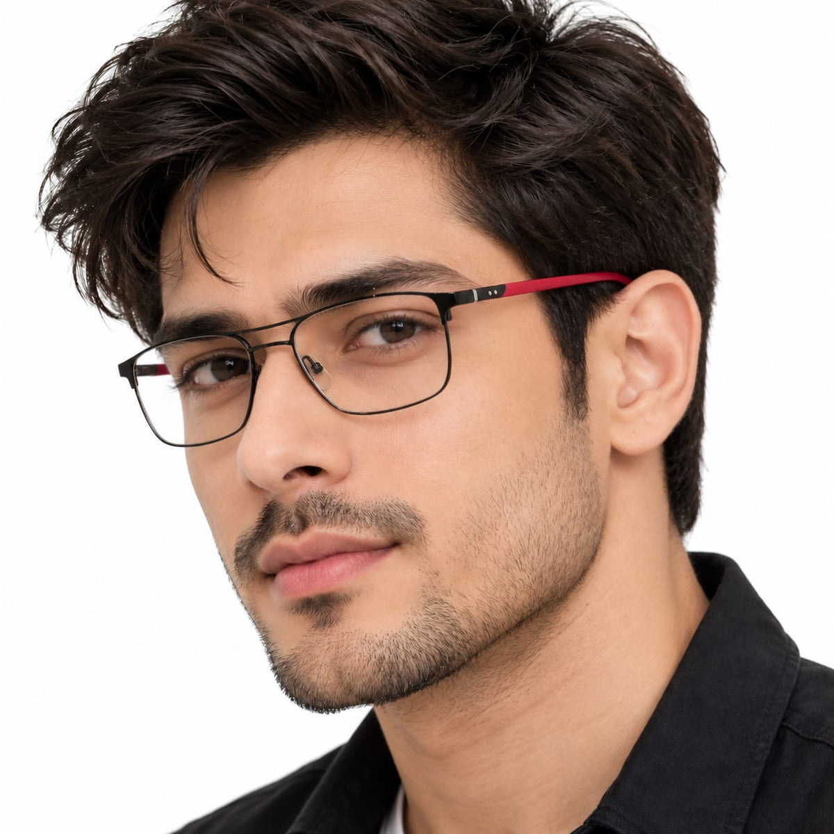 Jerry Rodgers Full Rim Double Bar Rectangle For Men 253851 - Eyedentity Opticians