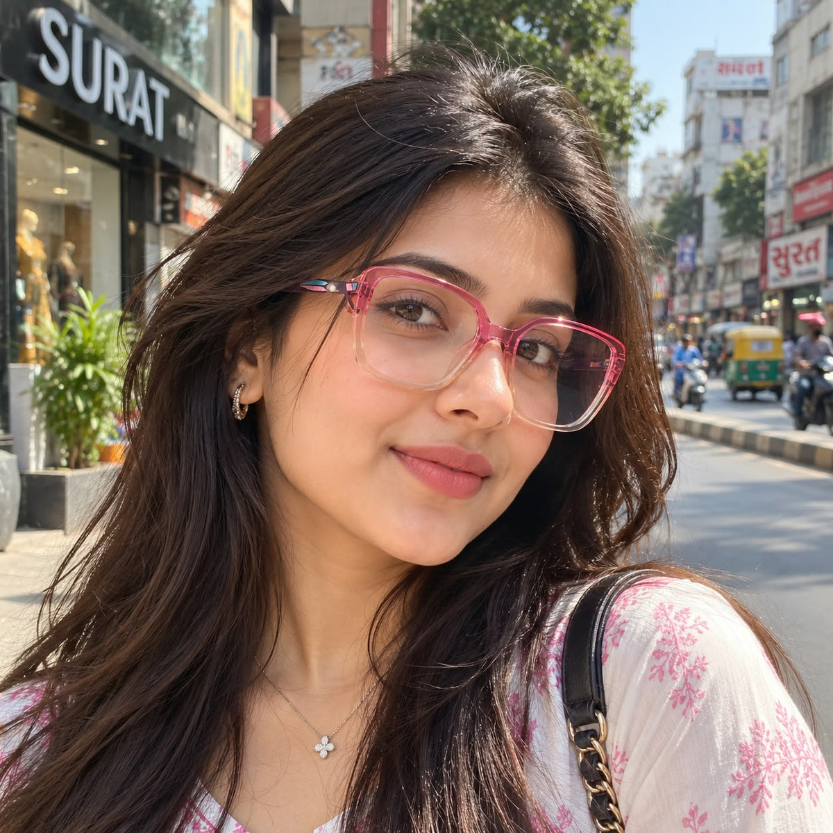 Full Rim Oversized Square Shape For Women 262978 - Eyedentity Opticians