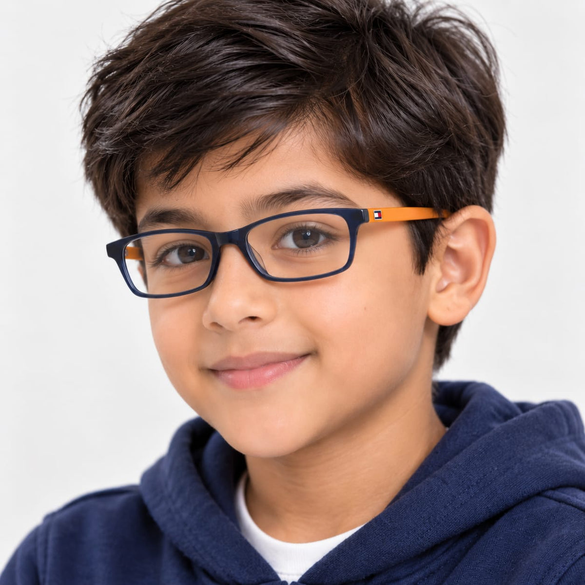Tommy Hilfiger Full Frame Rectangle Specs For Kids 134123 - Eyedentity Opticians