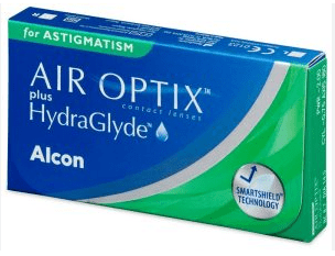 Alcon Contact Lenses Alcon Air Optix Plus Hydraglyde >> Toric / Astigmatism << Monthly Disposable Contact Lenses (3 Lens Pack)