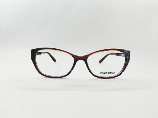Bebe Eyeglasses Bebe Full Frame Cat-eye For Women 225678