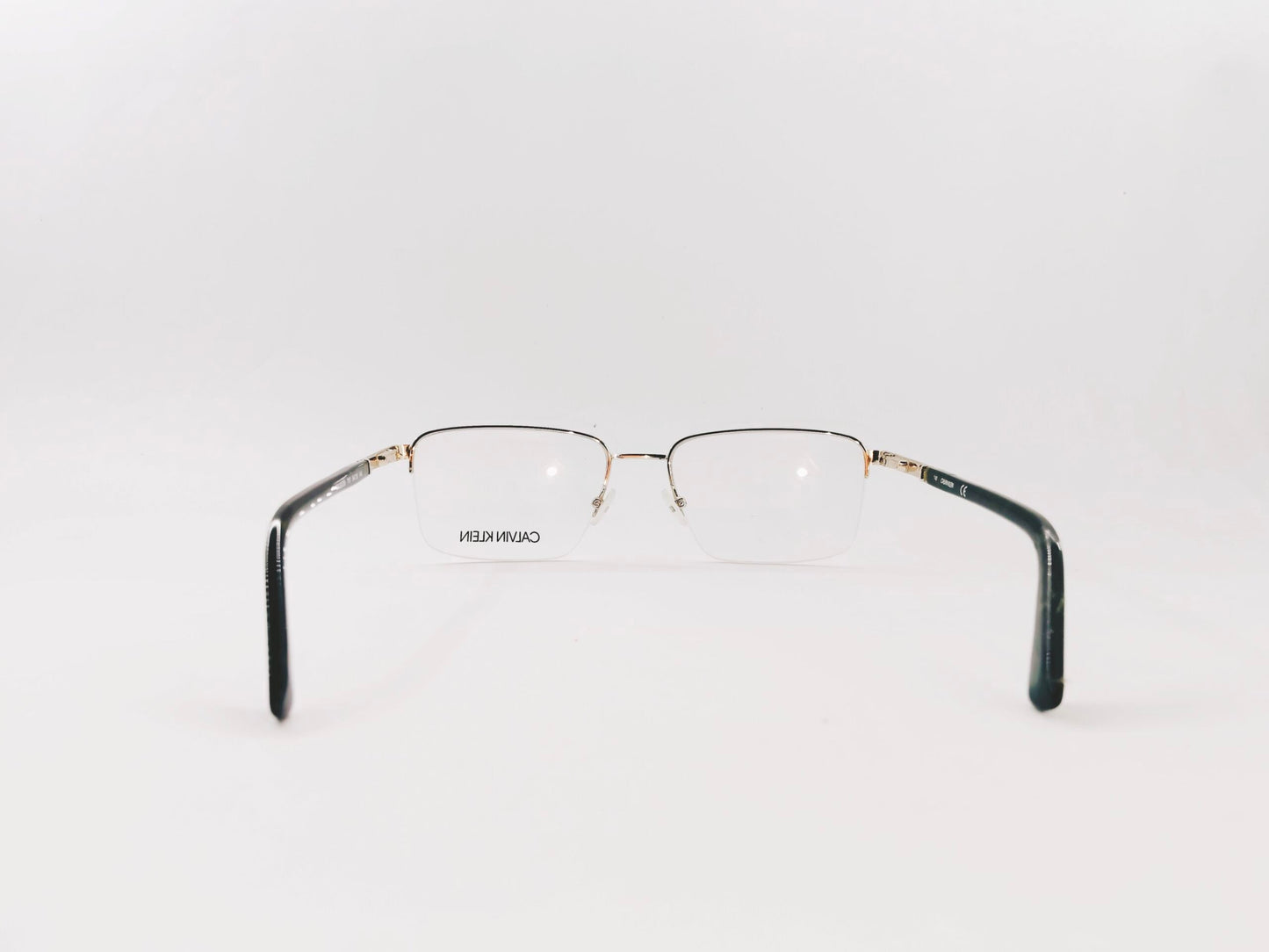 Calvin Klein Eyeglasses Calvin Klein- Half Rim Rectangle For Men 284553