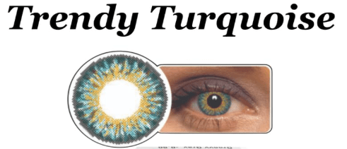 Celebration Contact Lenses Celebration COLORS >>DREAM BLUE<< Monthly Spherical Disposable Contact Lenses