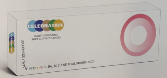 Celebration Contact Lenses Celebration >> Spherical << Daily Disposable Contact Lenses (10 Lens Pack)