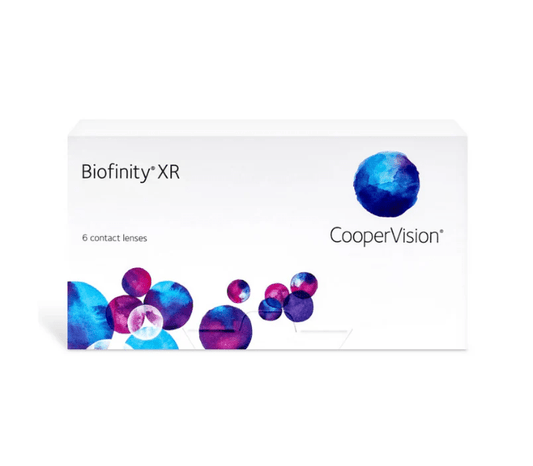 Cooper Vision Contact Lenses Cooper Vision Biofinity XR >> Spherical << Monthly Disposable Contact Lenses