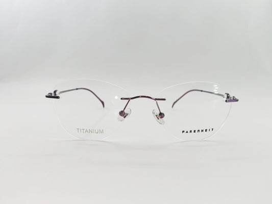 Farenheit Eyeglasses Farenheit Oval Cat-Eye For Women 105123