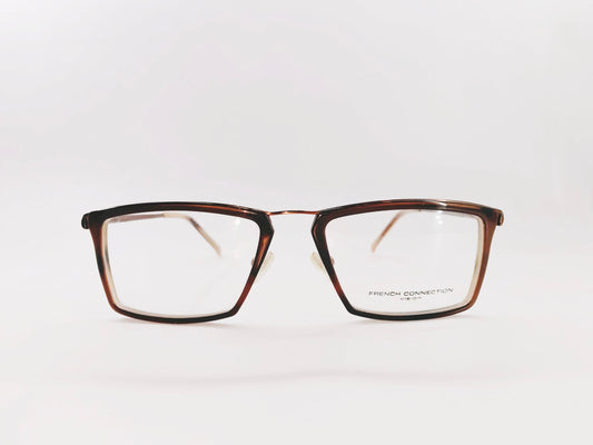 French Connection Eyeglasses French Connection Full Frame Rectangle For Men & Women 154704
