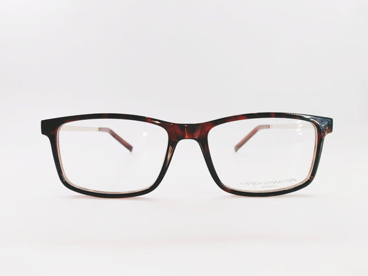 French Connection Eyeglasses French Connection Full Frame Rectangle For Men & Women 317345
