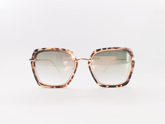 French Connection Sunglasses FCUK Full Rim MIRROR Square Sunglass For Women 282873