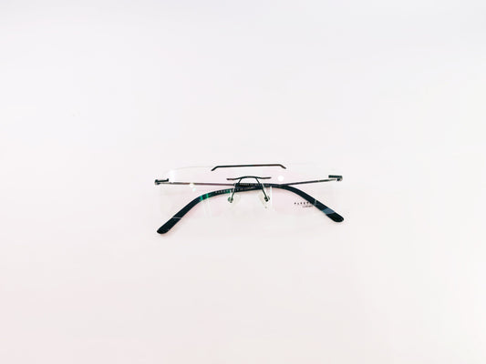 iDom Eyeglasses Farenheit Rimless Rectangle Specs For Men 179737