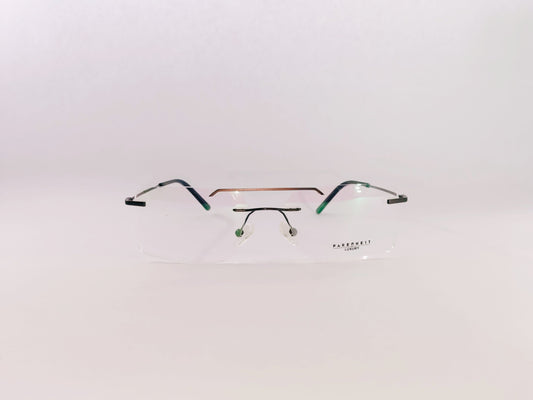 iDom Eyeglasses Farenheit Rimless Rectangle Specs For Men 179737