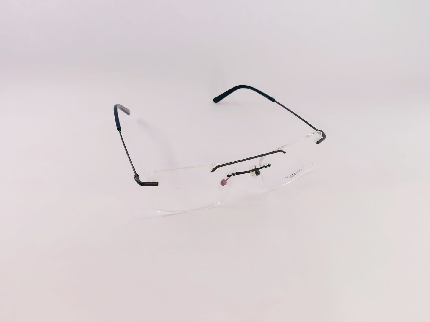 iDom Eyeglasses Farenheit Rimless Rectangle Specs For Men 179737