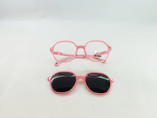 iDom Eyeglasses Full Frame Hexa Clip on Specs For Kids 599133