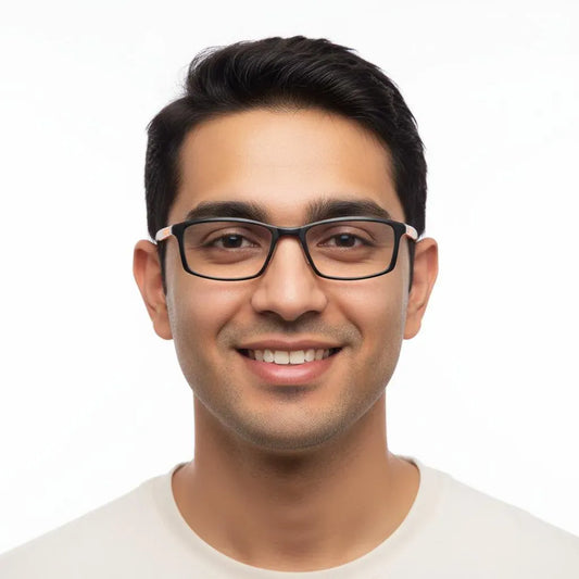 iDom Eyeglasses Full Frame Rectangle Specs For Men 196541