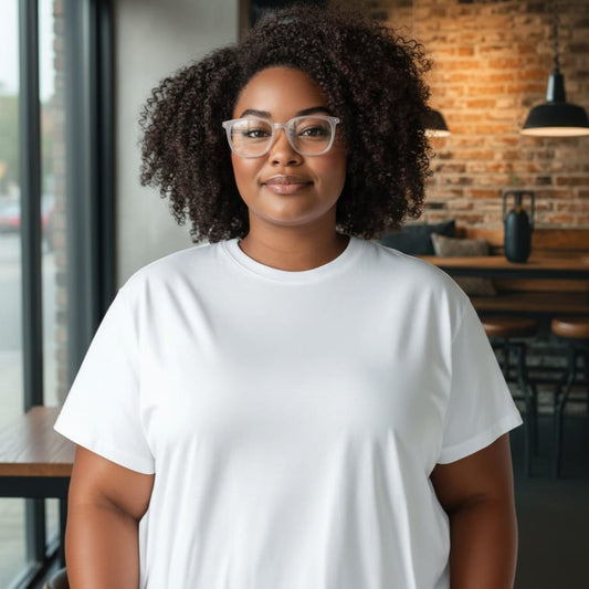 iDom Eyeglasses Full Frame Square ZERO Power BLUE-LIGHT Filter / Computer Specs For Men & Women 326117