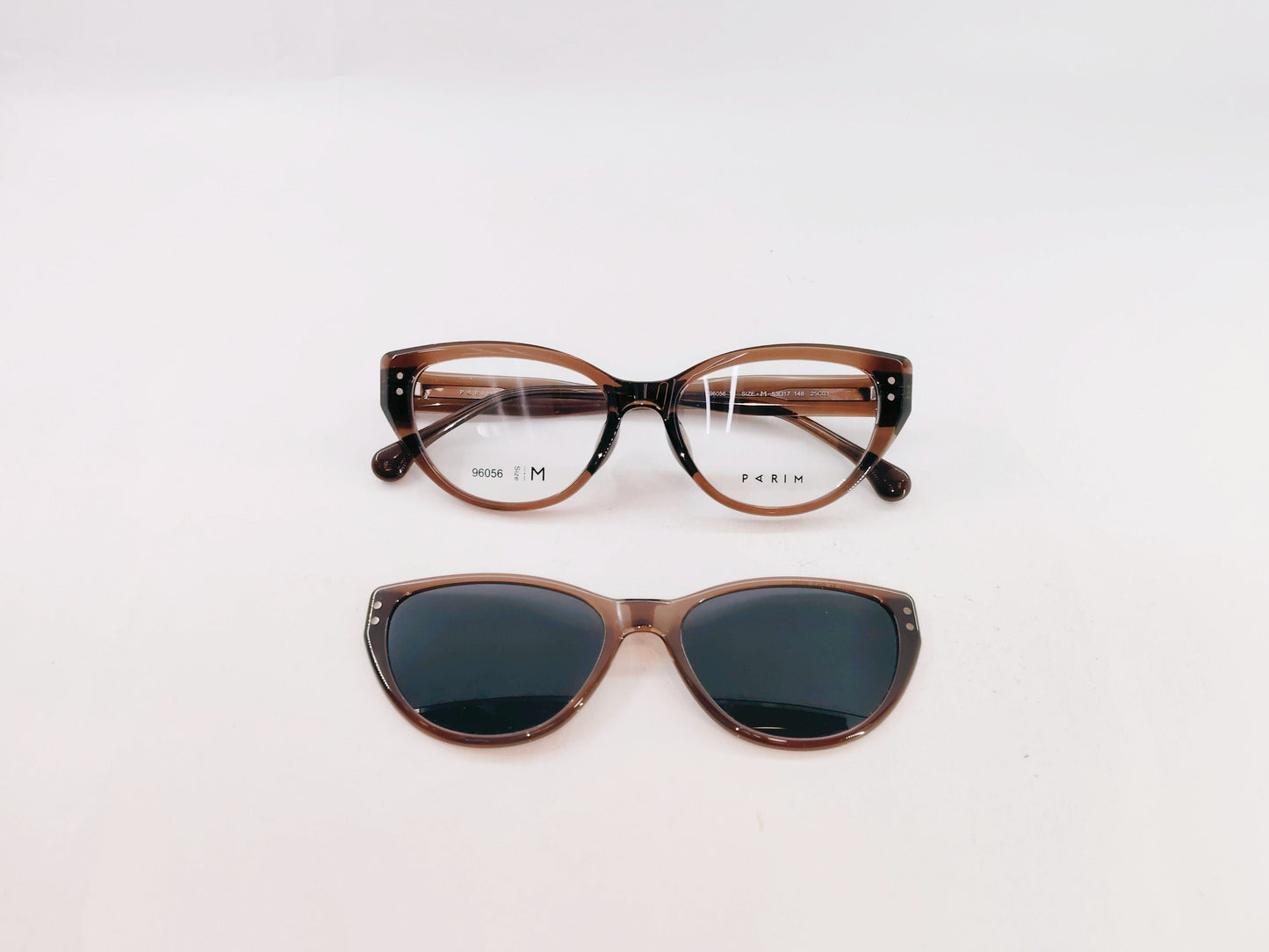 iDom Eyeglasses Full Rim Cat-Eye Clip on For Women 353745