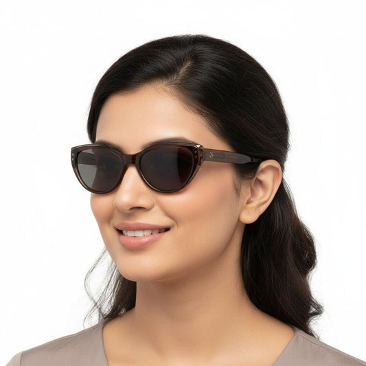 iDom Eyeglasses Full Rim Cat-Eye Clip on For Women 353745