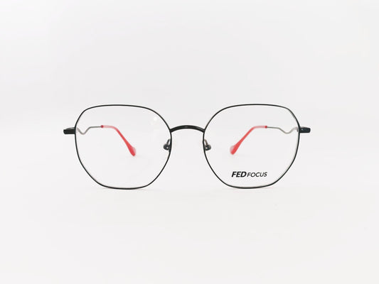 iDom Eyeglasses Full Rim Hexa Shape For Women 202283