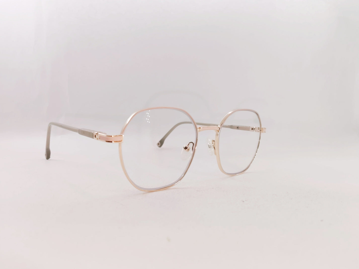 iDom Eyeglasses Full Rim Hexagonal Shape Specs For Men & Women 723576