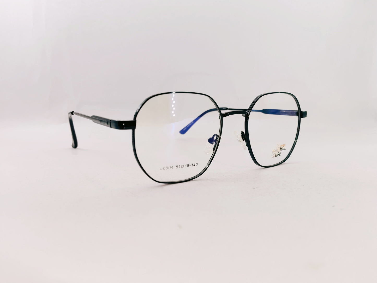 iDom Eyeglasses Full Rim Hexagonal Shape Specs For Men & Women 939806
