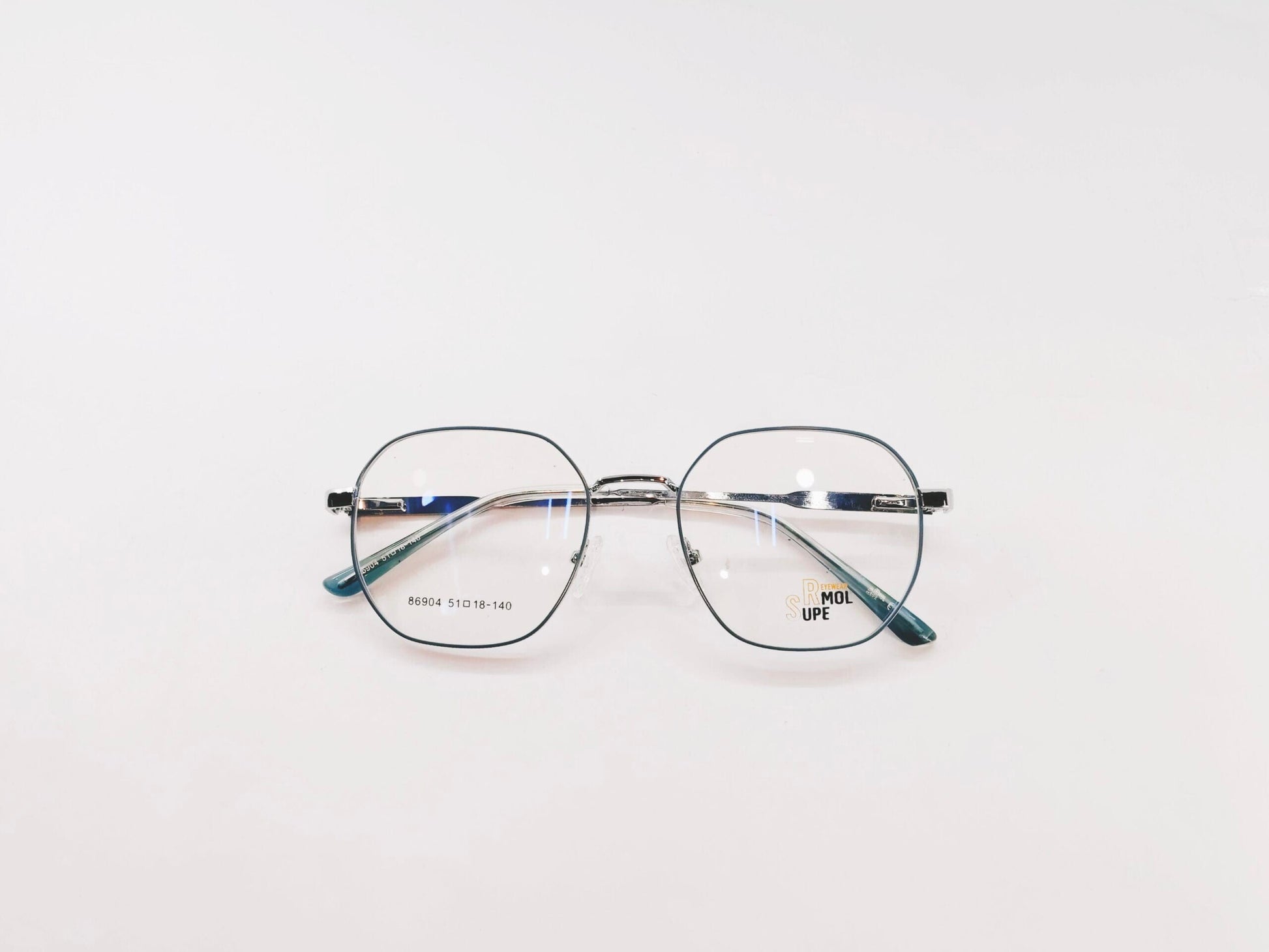 iDom Eyeglasses Full Rim Hexagonal Shape Specs Wear For Men & Women 204167
