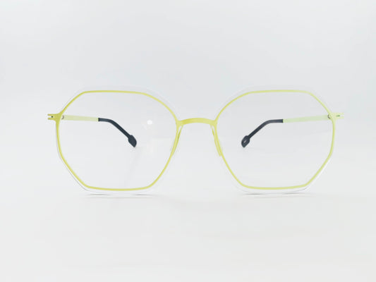 iDom Eyeglasses Full Rim Hexagonal Shape Specs Wear For Women & Girls 213183