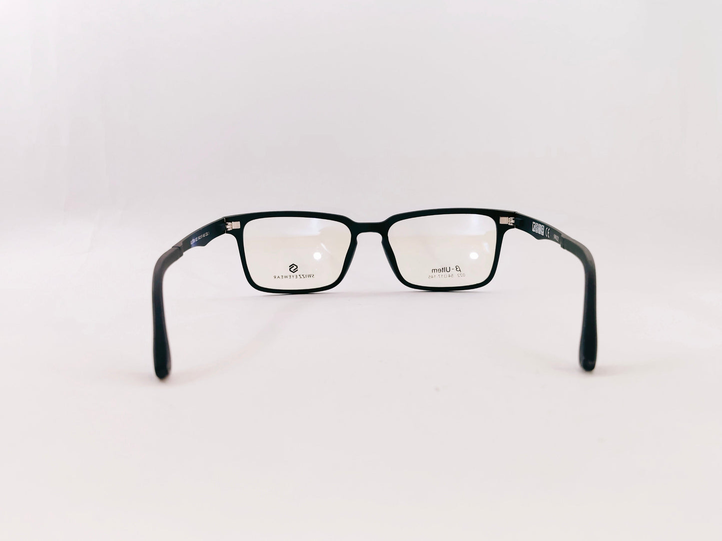 iDom Eyeglasses Full Rim Rectangle Clip on For Men 293621