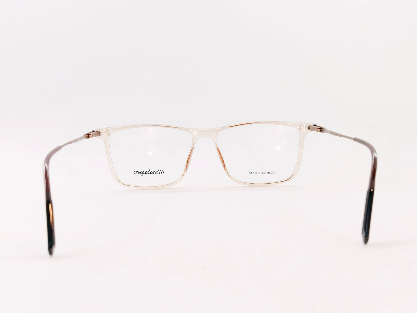 iDom Eyeglasses Full Rim Rectangle Clip on For Men 357207