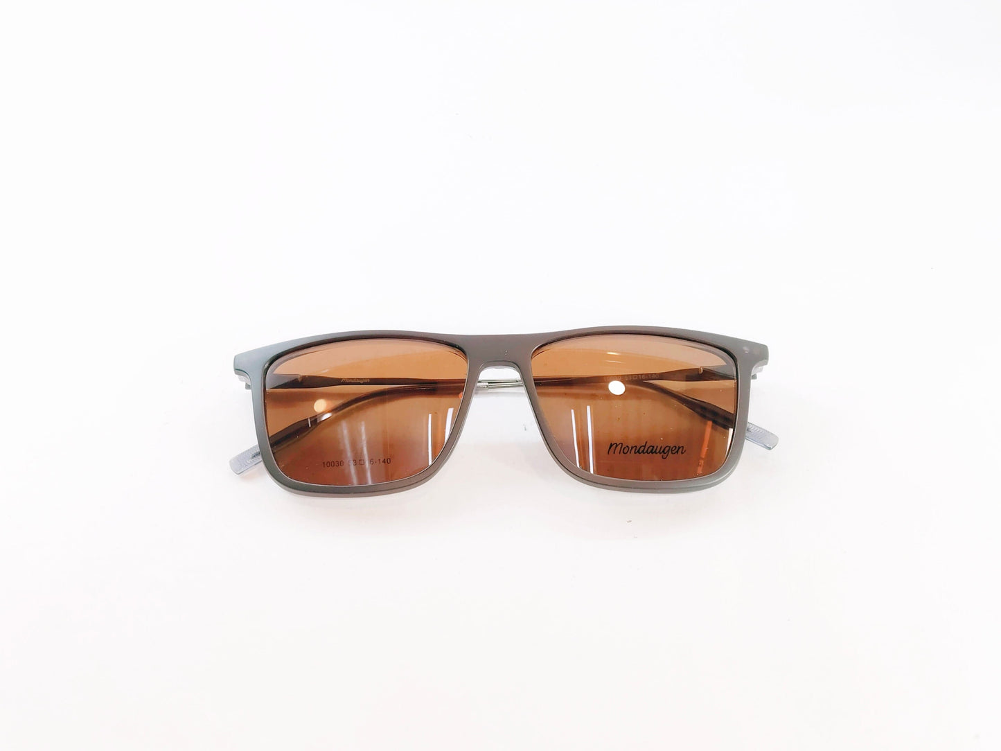 iDom Eyeglasses Full Rim Rectangle Clip on For Men 889266