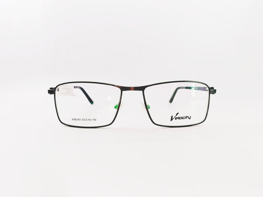 iDom Eyeglasses Full Rim Rectangle For Men 90B240