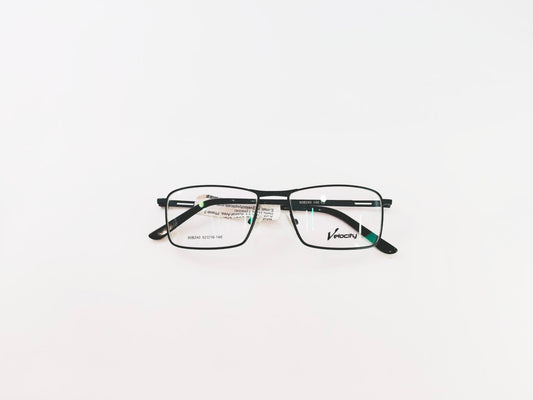 iDom Eyeglasses Full Rim Rectangle For Men 90B240