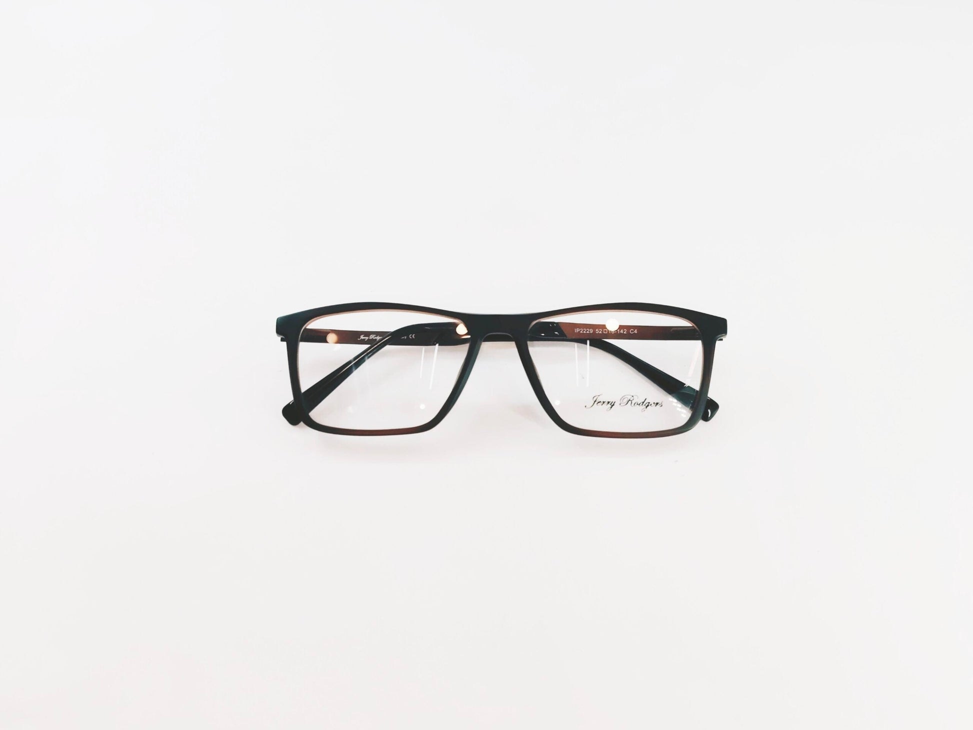 iDom Eyeglasses Full Rim Rectangle Shape for Men 127037