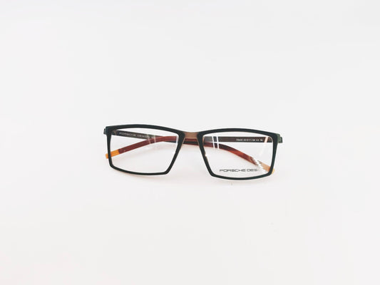 iDom Eyeglasses Full Rim Rectangle Shape for Men 224309