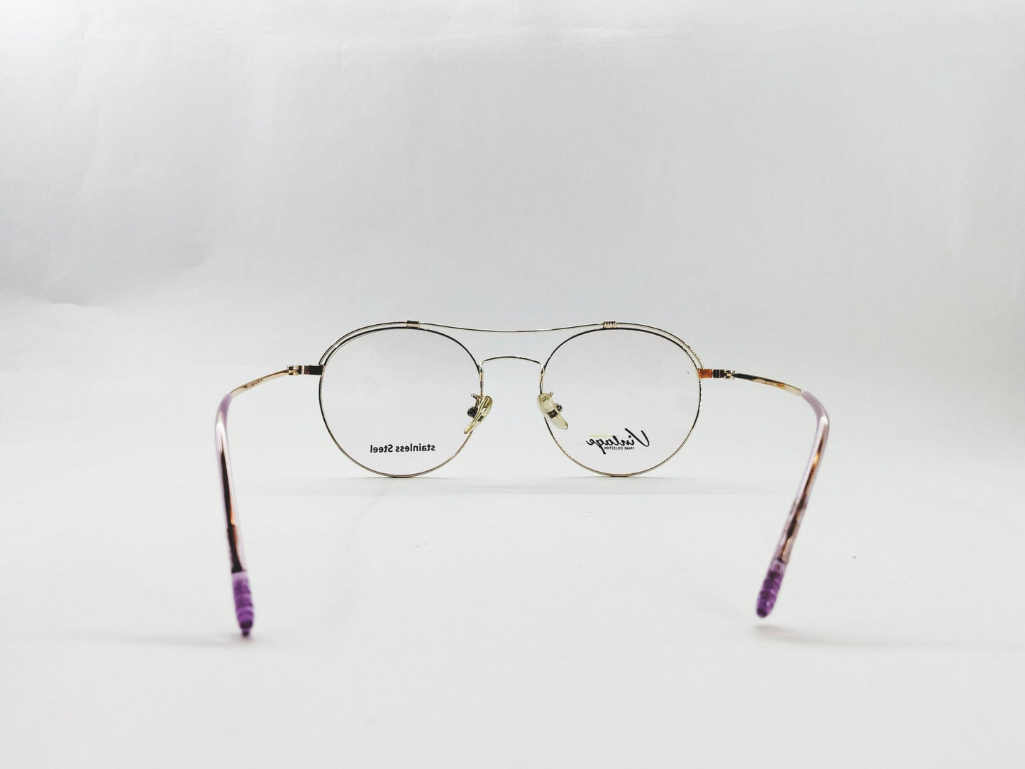 iDom Eyeglasses Full Rim Round Aviator Shape For Women 333462