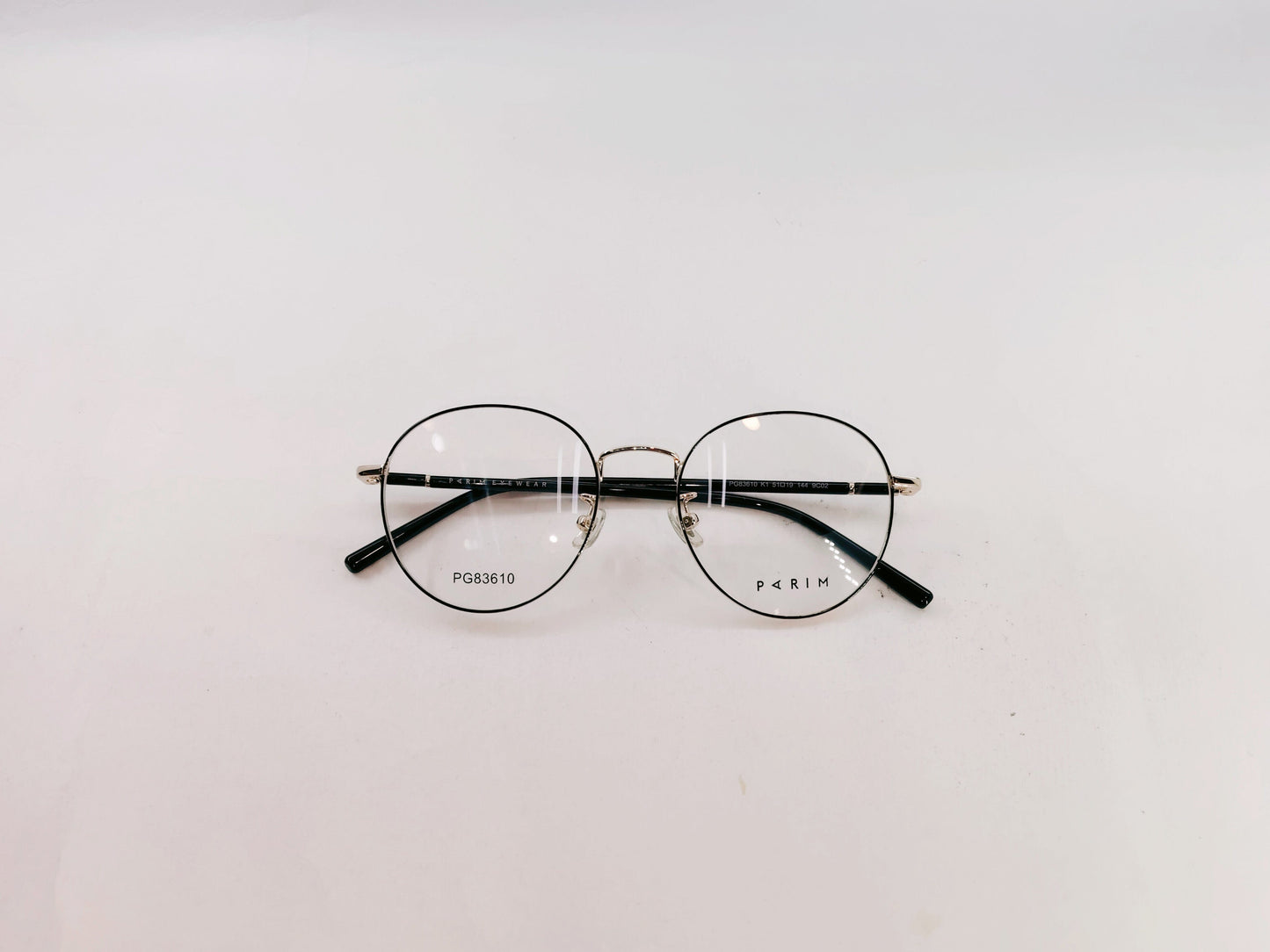 iDom Eyeglasses Full Rim Round Clip on For Men & Women 190971