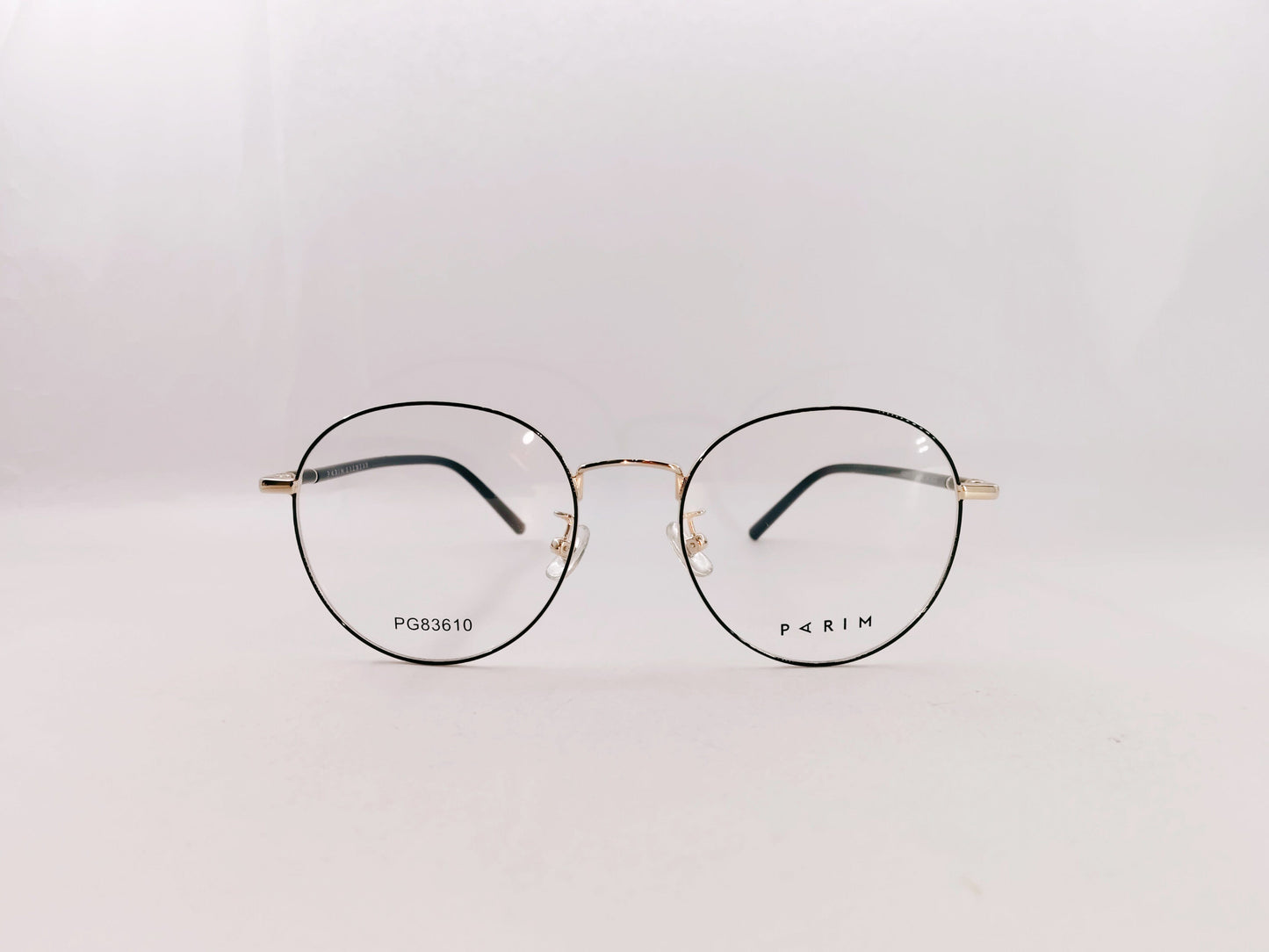 iDom Eyeglasses Full Rim Round Clip on For Men & Women 190971