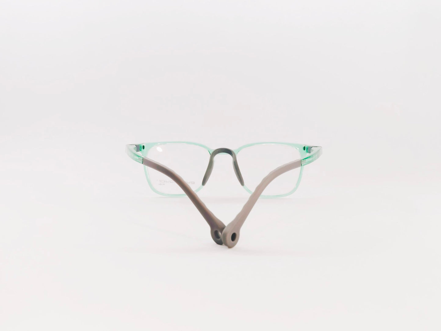 iDom Eyeglasses Full Rim Square Clip On For Kids 188907