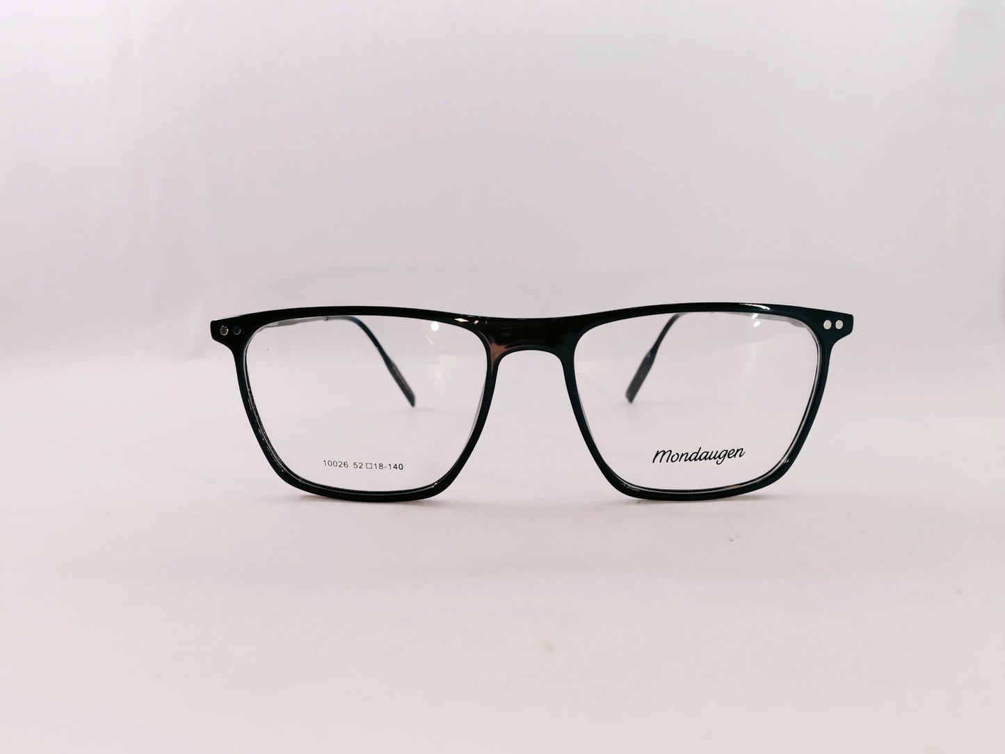 iDom Eyeglasses Full Rim Square Clip on For Men 10026C1