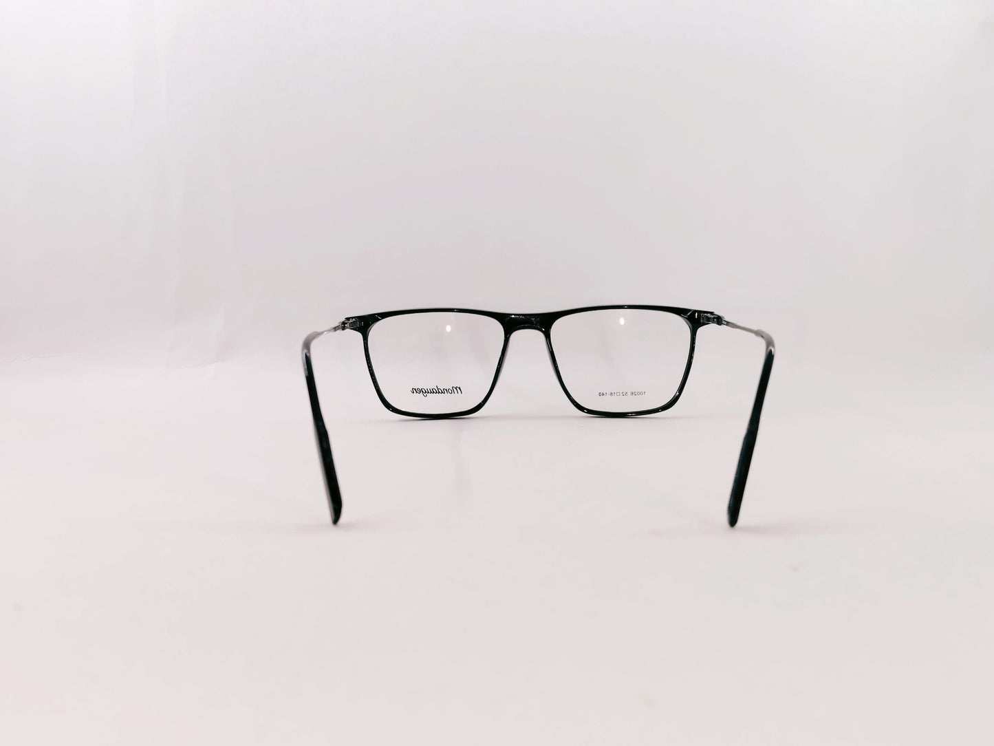 iDom Eyeglasses Full Rim Square Clip on For Men 10026C1