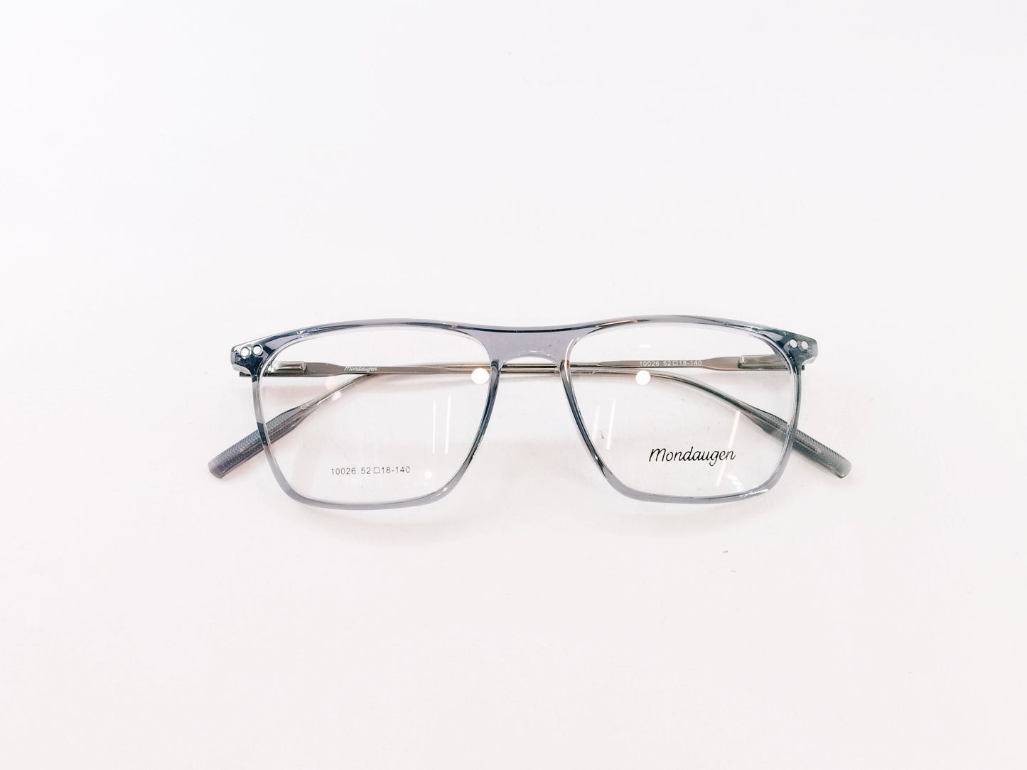 iDom Eyeglasses Full Rim Square Clip on For Men 207577