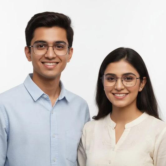 iDom Eyeglasses Full Rim Square For Men & Women 213882