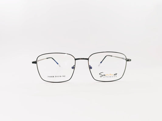 iDom Eyeglasses Full Rim Square For Men & Women 745381