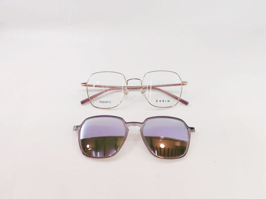 iDom Eyeglasses Full Rim Square Geometric For Men & Women 256187