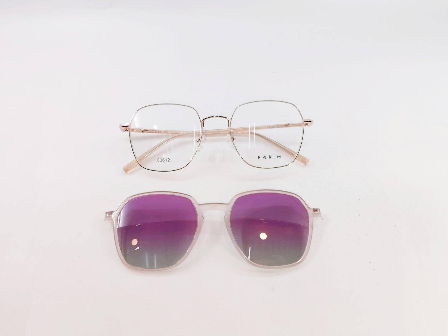 iDom Eyeglasses Full Rim Square Geometric For Men & Women 362054