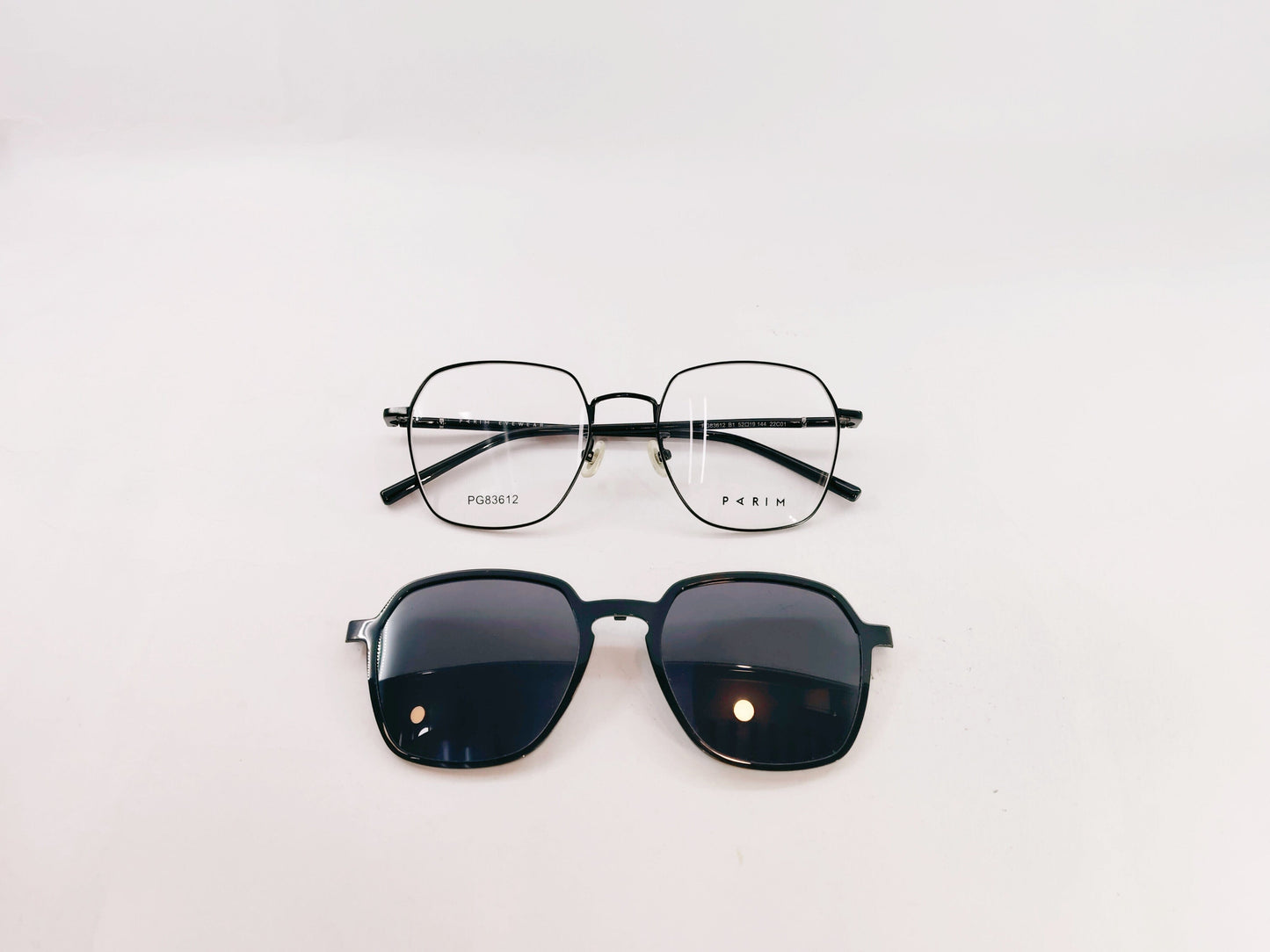 iDom Eyeglasses Full Rim Square Geometric For Men & Women 375979