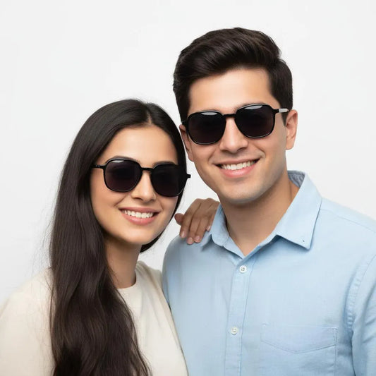 iDom Eyeglasses Full Rim Square Geometric For Men & Women 375979