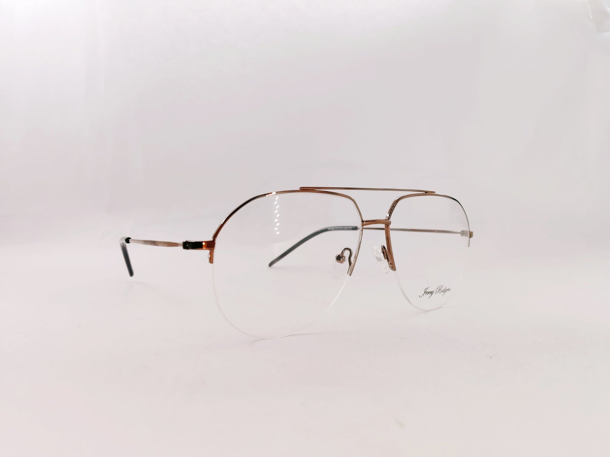 iDom Eyeglasses Half Frame Aviator Specs For Men 171406